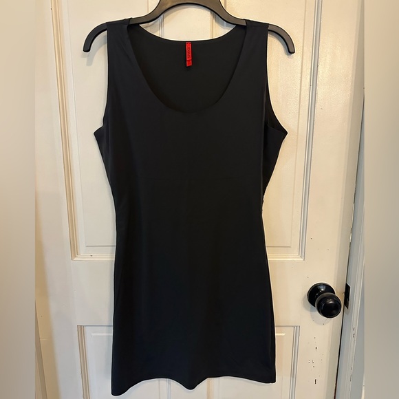 Spanx black tank dress shapewear body shaper size XLarge - Picture 1 of 12